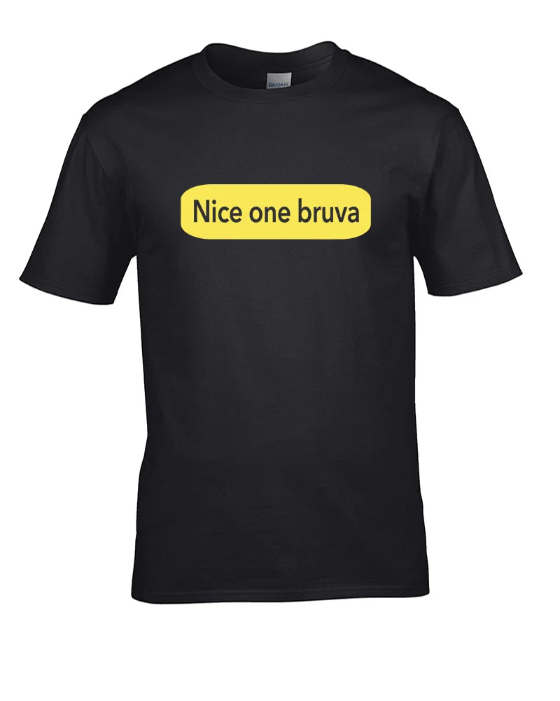 Nice One Bruva- Rave Scene Meme- Men's T-Shirt