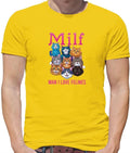 Man I Love Felines MILF - Mens T-Shirt - Cat Cats Kitten love Cute Funny Crazy