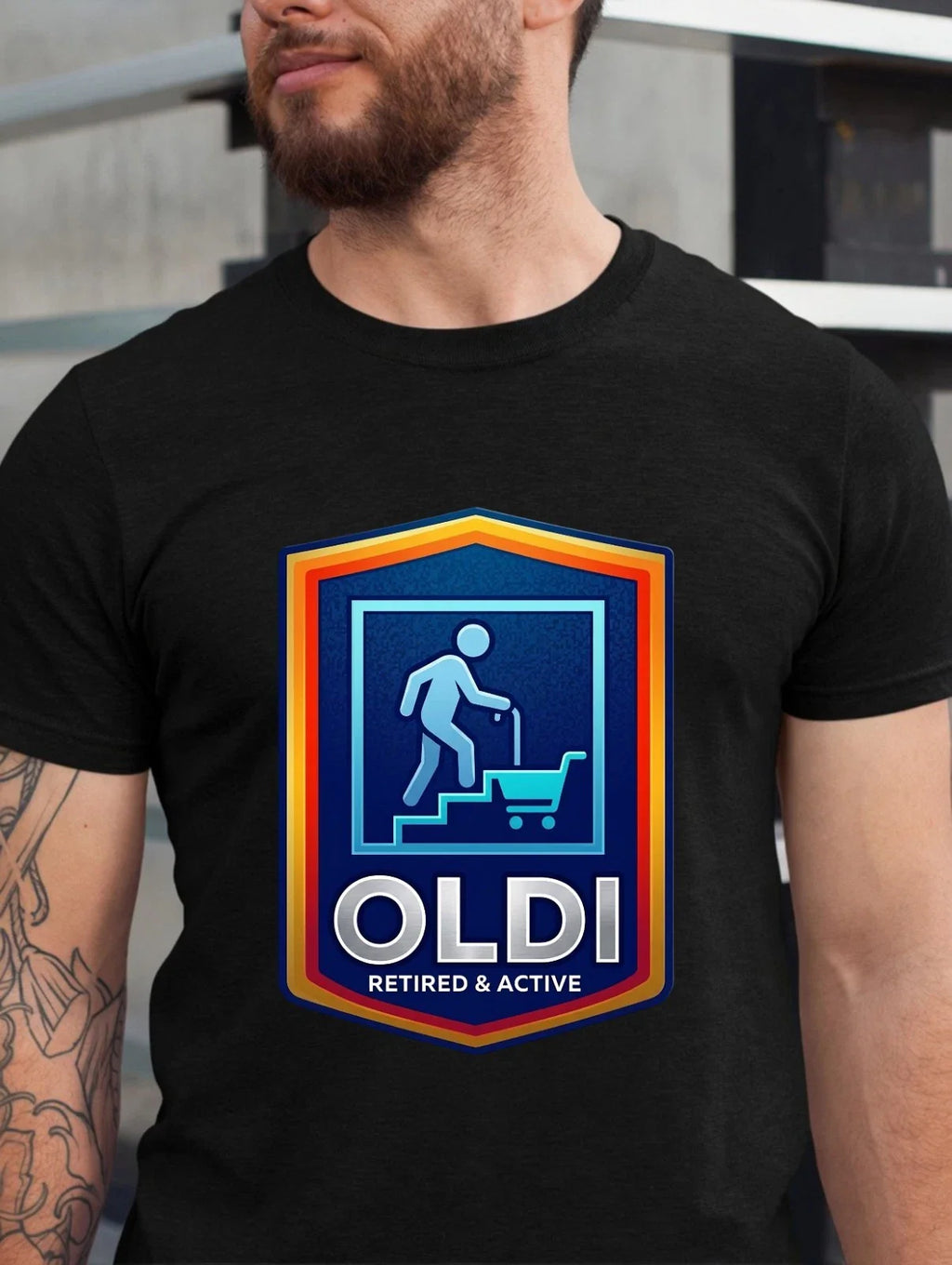 OLDI Father Funny Dad Joke T-Shirt - Father’s Day Birthday Gift Surprise Tee