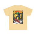 Alien Skateboarder Tee Extraterrestrial Skater T-Shirt UFO Urban Cityscape Shirt