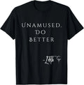 Unamed Do Better Lilith Funny Sarcastic Goth Quote Introvert T-Shirt