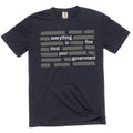 Men's "Everything Is Fine Trust Your Government" Graphic T-Shirt