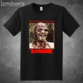 Lucio Fulci's Zombie Horror Movie Men's Black Size S to 5XL