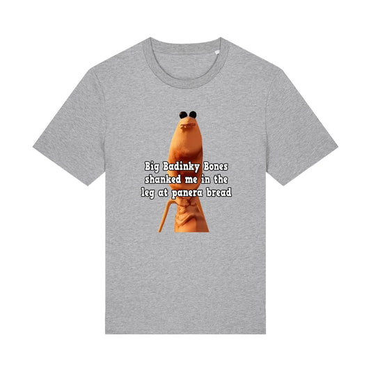 Big Badinky Bones - Marcus The Worm - Unisex T-Shirt Secret Santa Tiktok Meme