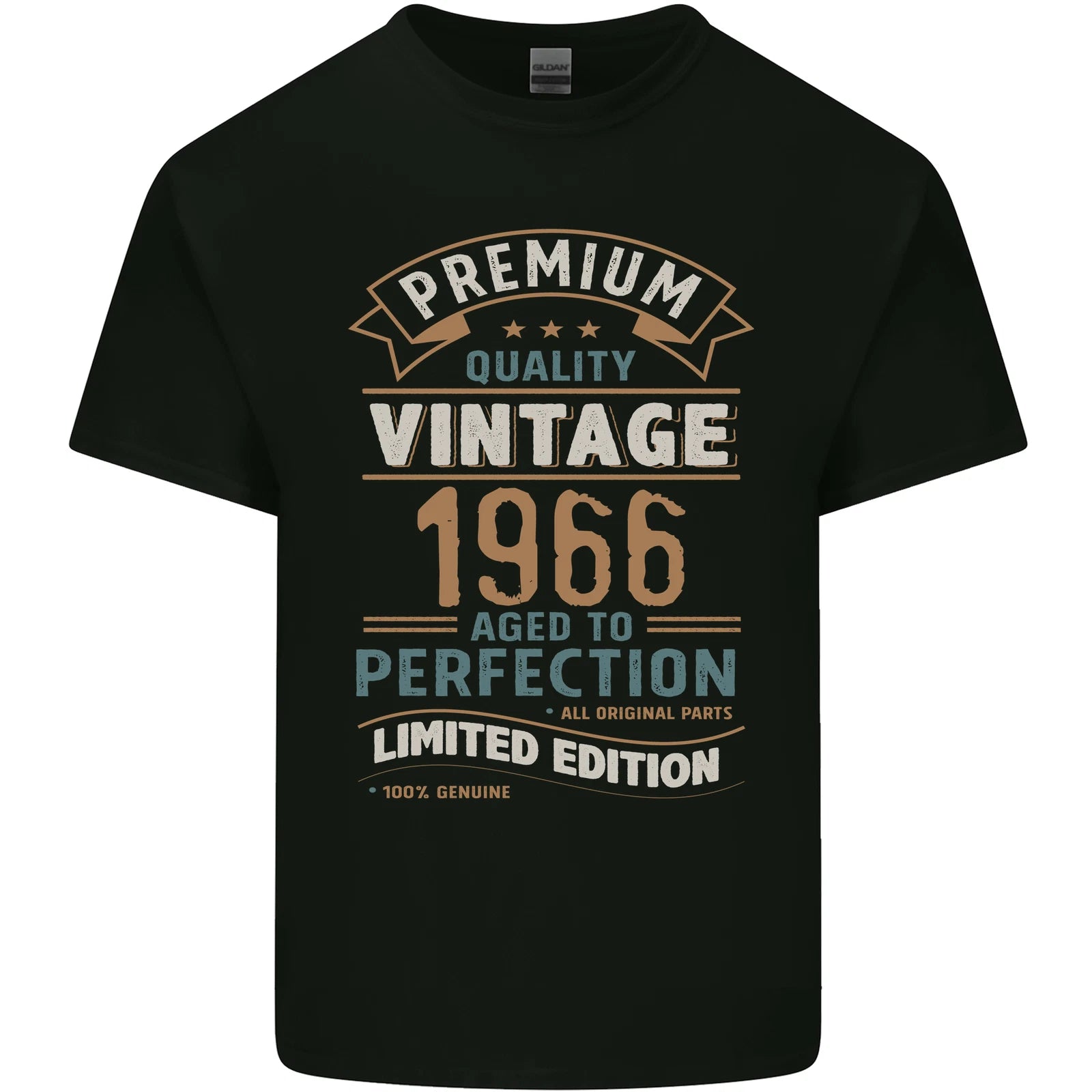 Premium Vintage 60th Birthday 1966 Mens Light Cotton T-Shirt