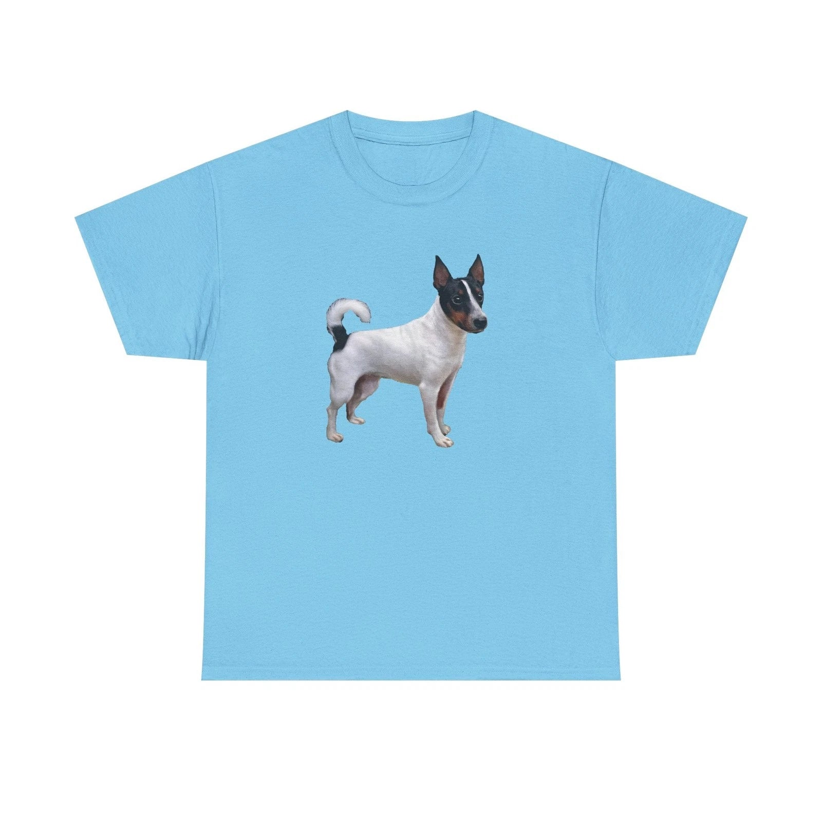 Japanese Terrier Cute Dog Unisex Heavy Cotton Tee for Animal Lovers