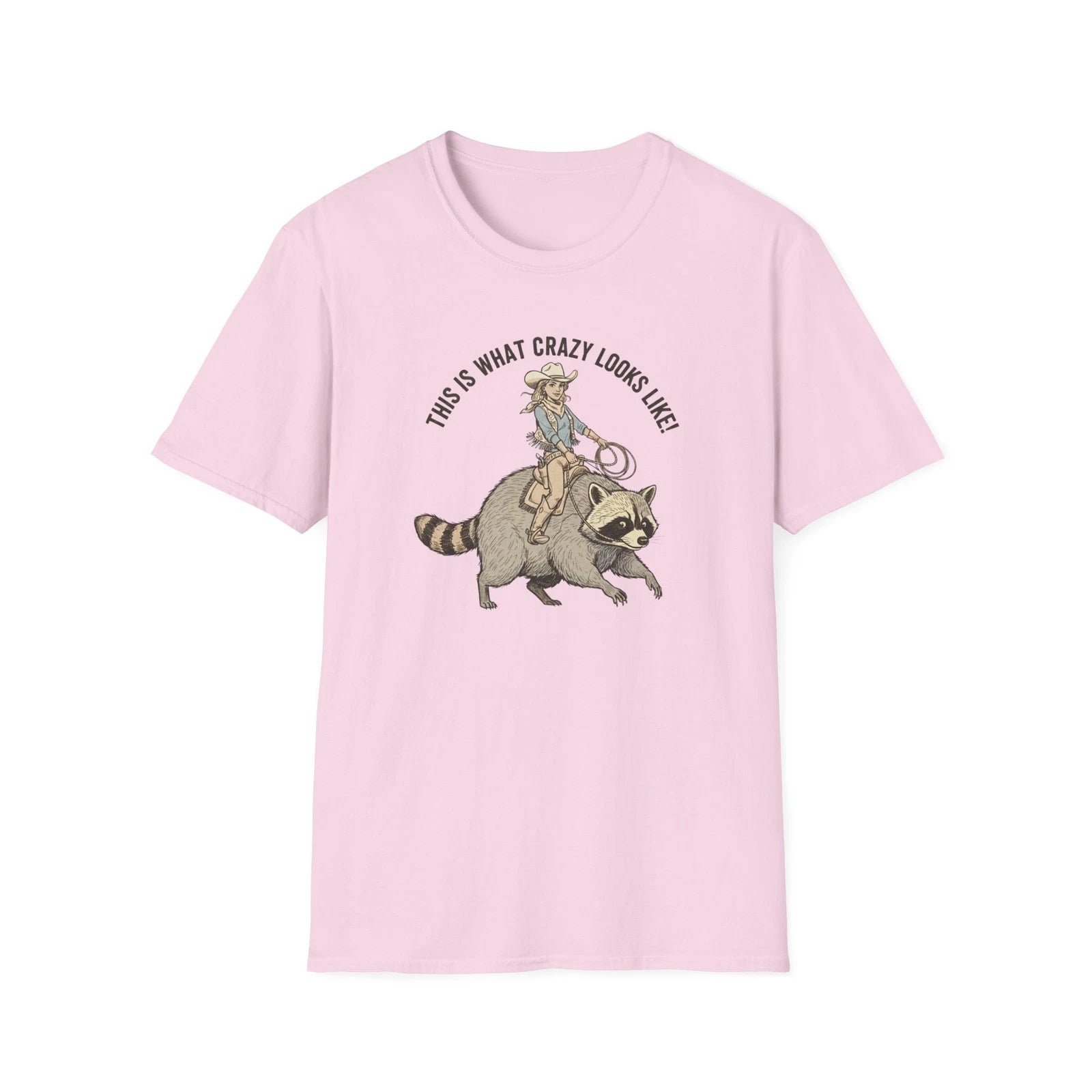 Fun Crazy Raccoon Unisex T-Shirt, Graphic Tee, Cute Animal Shirt, Quirky [...]