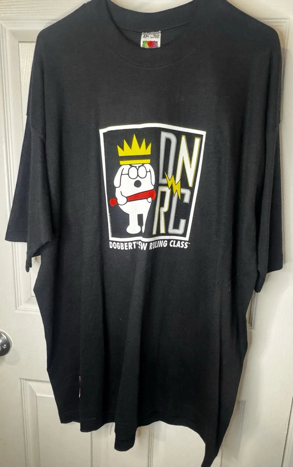 Vintage Dilbert Dogbert T Shirt  XXL  Cartoon Graphic 90s Comic Office Humor Tee