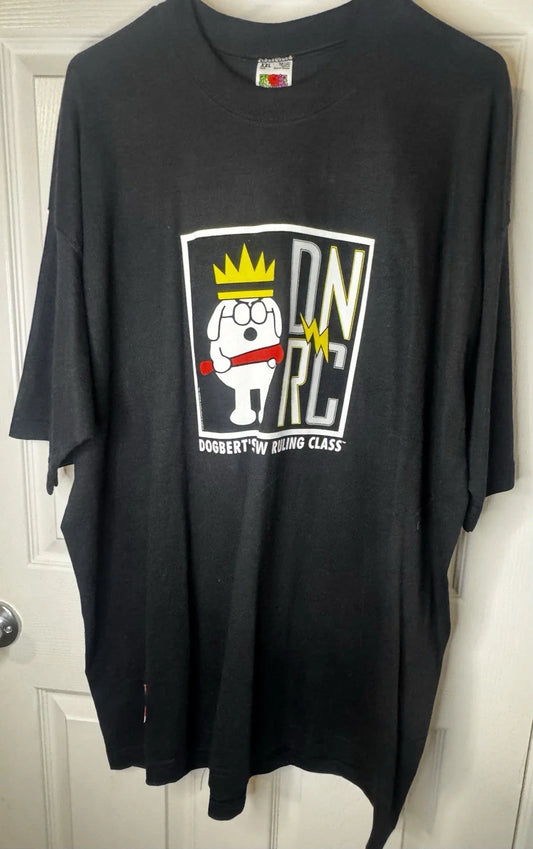 Vintage Dilbert Dogbert T Shirt  XXL  Cartoon Graphic 90s Comic Office Humor Tee