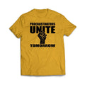 Procrastinators Unite Tomorrow T-Shirt–Funny Graphic Tee | Perfect for Lazy Days