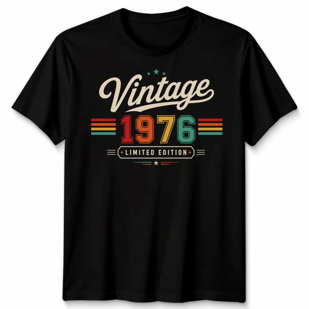 Birthday Unisex T Shirt Limited Edition 1976 Fifty 50th Birthday Gift Tee