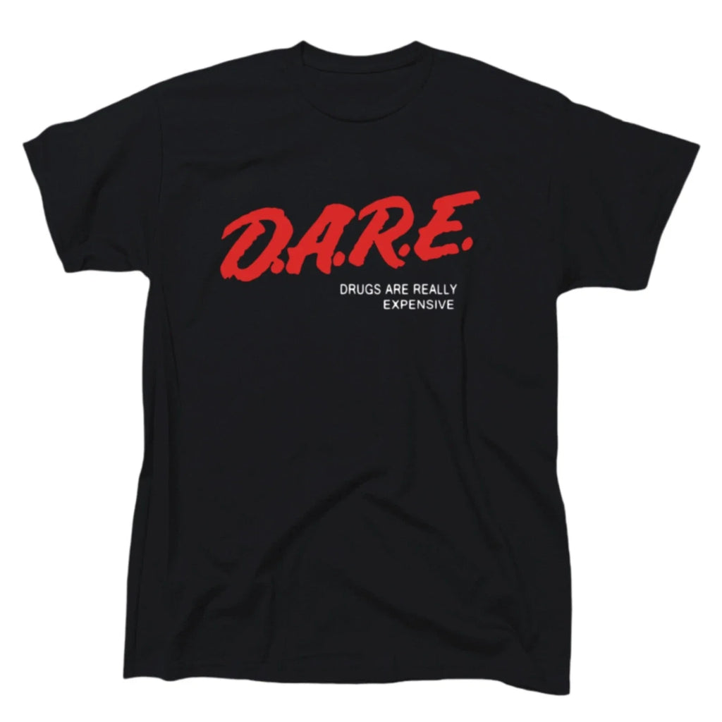 Drugs Are Really Expensive Men’s Funny Offensive T-shirt - Cotton - Gift - Crew