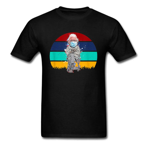 Bernie mittens meme bernie sanders cold inauguration funny T-Shirt Size S-6XL