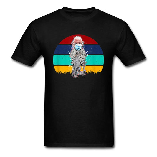 Bernie mittens meme bernie sanders cold inauguration funny T-Shirt Size S-6XL