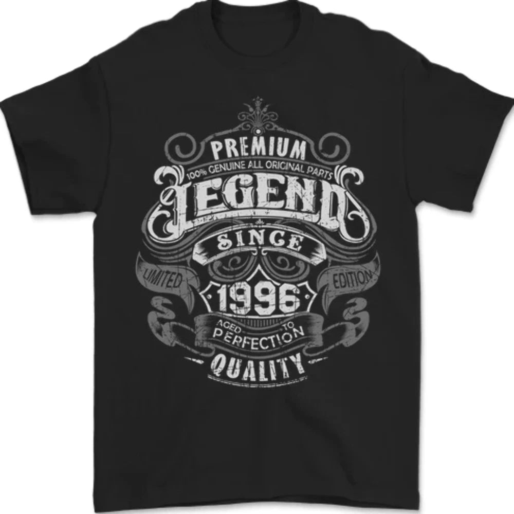 Premium Legend 30th Birthday 1996 Mens T-Shirt 100% Cotton