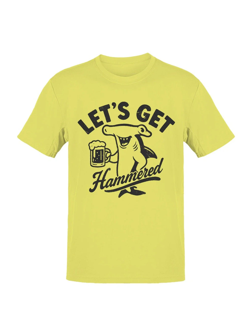 Hammerhead Shark Beer Pun Men's T-shirt