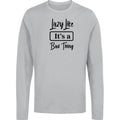 Lazy like its a bad thing Long sleeve t shirt, Inactive Long sleeve t shirt,