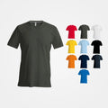 Kariban Men's short-sleeved V-neck T-shirt K357 - Mens, 100% Cotton, Oeko-Tex