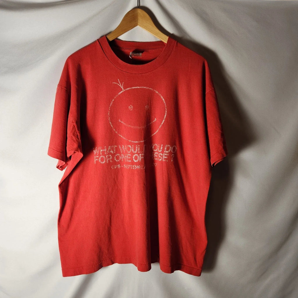 Vintage 90s CPS September 1997 Programmer T-Shirt COBOL Code Naked Fruit of Loom