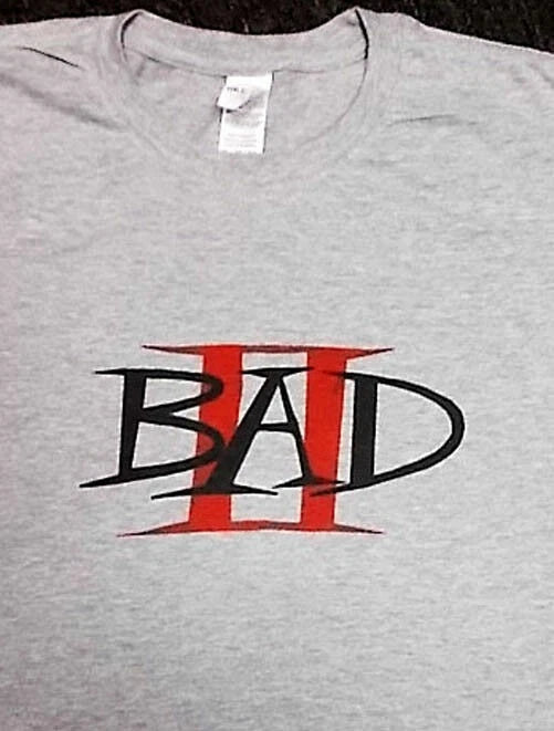 Big Audio Dynamite (BAD II) Retro Logo - Grey T-Shirt NEW, Mick Jones