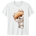 Pomeranian Puppy T-Shirt Dog Lover Gift For Him And Her