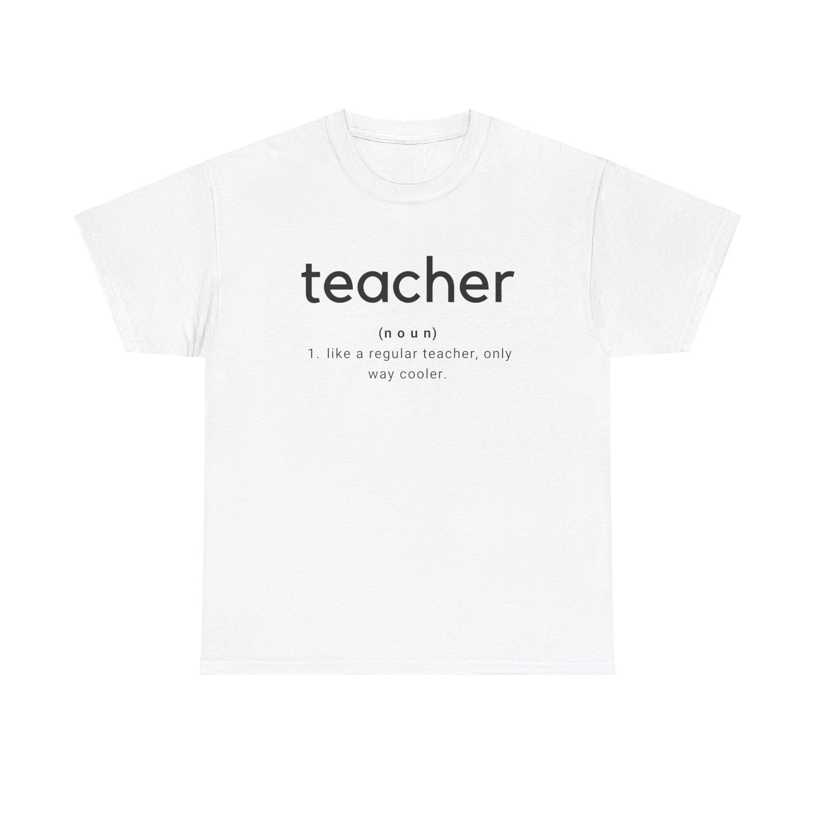 TEACHER definition Unisex Heavy Cotton Tee