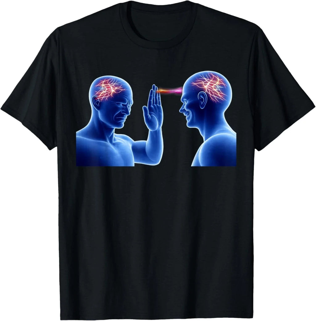 Funny Brain Stop Connection Tuff Meme T-Shirt