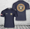 Custom Name US Navy Officer Mustang -I Did It The Hard Way- 3D T-Shirt