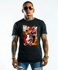 NEW ART SOCIETY MJ WILDSTYLE BLACK TEE SHIRT SMALL-6XLARGE MADE IN USA