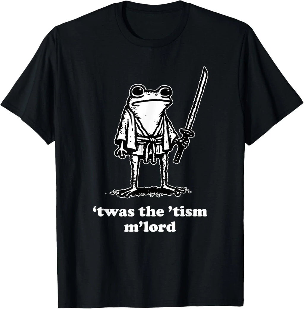 Funny Meme Tees 'Twas the Tism M'lord T-Shirt unisex T-Shirt