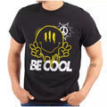 Popular! Be Cool Happy Three Eyed Happy Face Cotton Tee S-3XL Australia