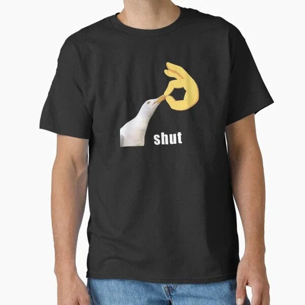 Shut Seagull meme Classic T-Shirt T-Shirt Made in US/AUS Size S-2XL