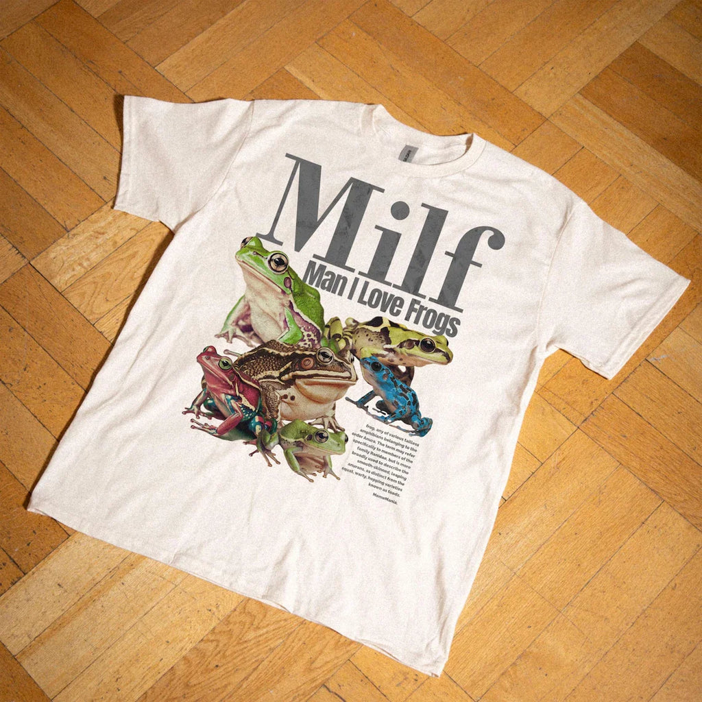 Man I Love Frogs T-Shirt, Meme Frog Shirt, Vintage Style Unisex T-Shirt, Offensi