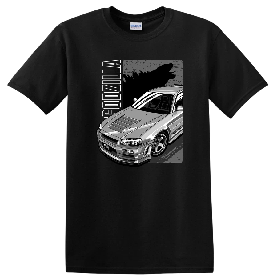 Car Graphic T Shirt Cool Racing Tee Automotive Art Design Stylish Apparel