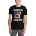Don't Ever Think That The Reason I'm A Peaceful American Veteran Shirt