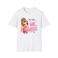 My Face Has Subtitles T-Shirt | Cute Girl Graphic Tee