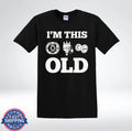 I’m This Old Funny Vintage Mechanic Humor Graphic T-Shirt