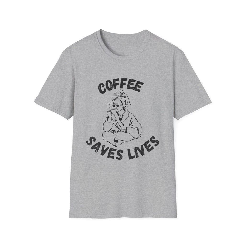 Coffee Saves Lives Unisex Softstyle T-Shirt