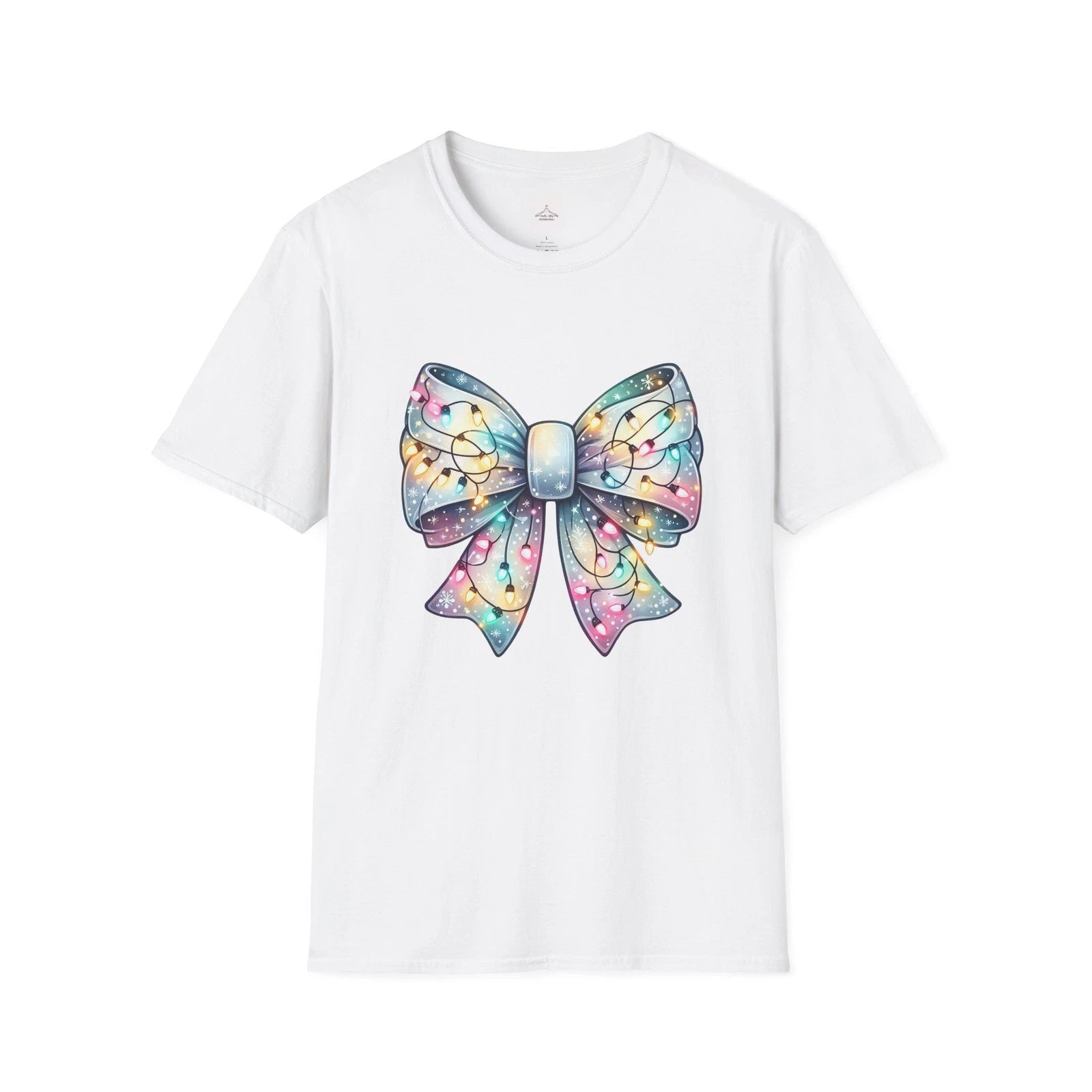 Colorful Bow Graphic Unisex T-Shirt, Cute Gift for Women and Girls, Casual [...]