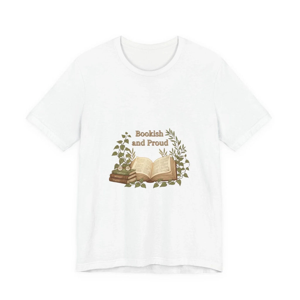 Bookish and Proud Tee | booklover shirt, reading aesthetic