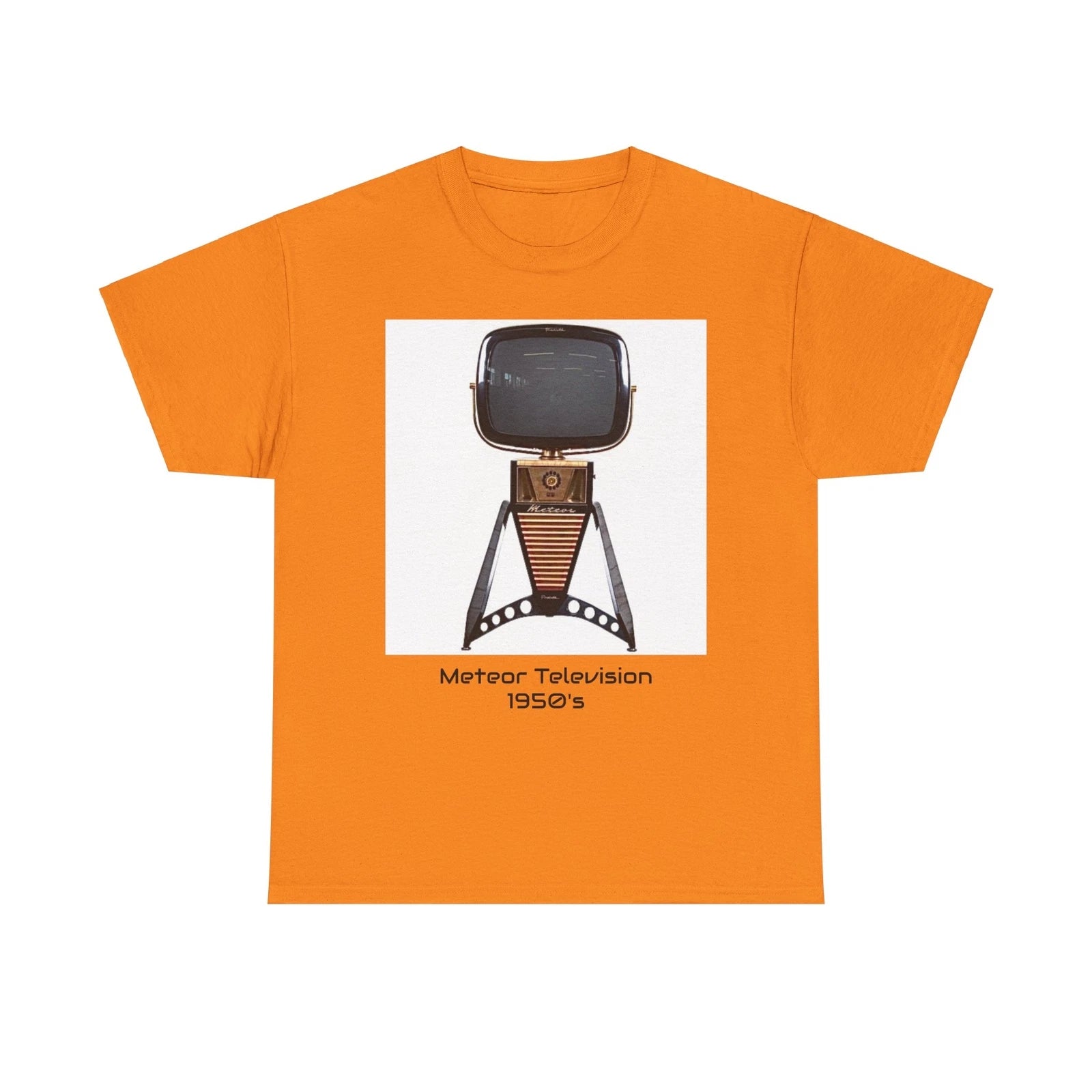 Mid Century Modern Meteor Retro Tee, Vintage Meteor Shirt, Unisex Graphic