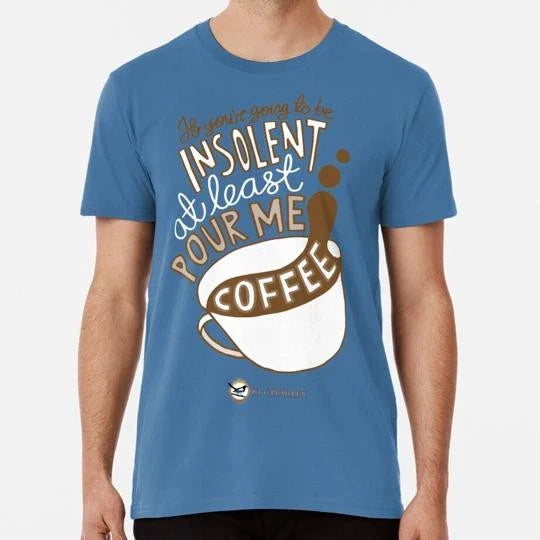 Make Me Coffee Reverse Design Size S to 5XL Made in the USA T-Shirt