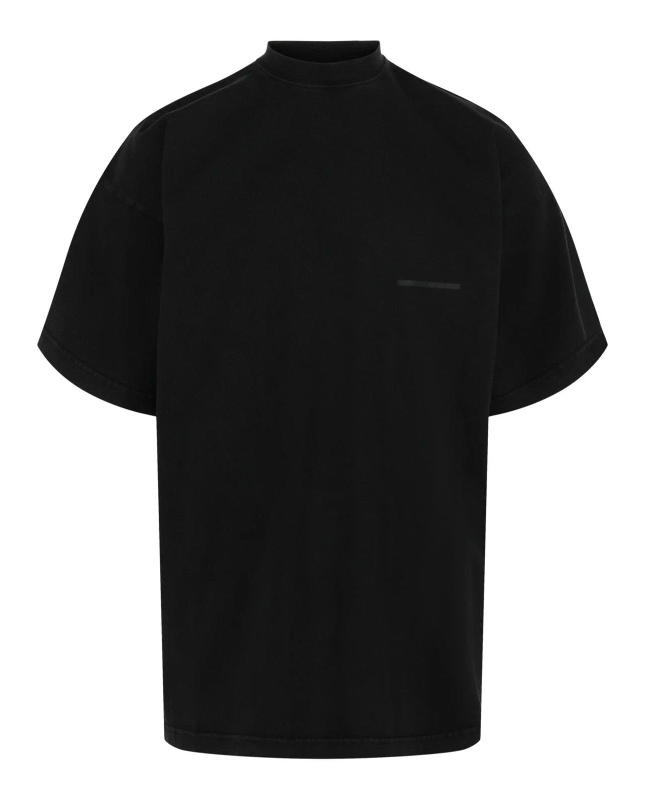 Balenciaga Mens Strikethrough 1917 Oversized T-Shirt