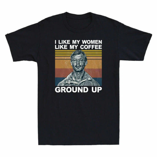 Like Like My Ground Women Funny Coffee Vintage Up My T-Shirt I Men's
