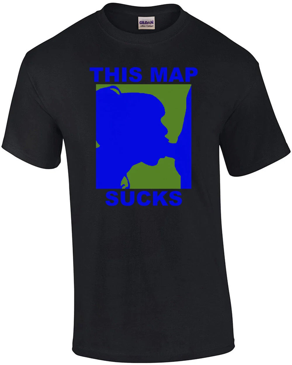 This Map Sucks Shirt