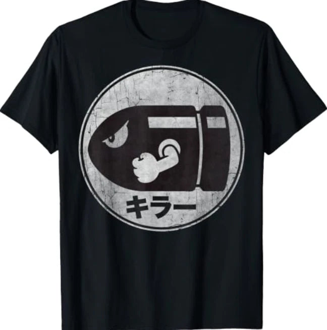 Bullet Bill Distressed Logo T-Shirt