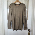 *NEW* Reclaim Men’s Shirt Size XXL Long Sleeve Comfortable Streetwear, Brown