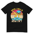 I was 6 Now I'm 7 Birthday Dabbing Kids Boys 67 Meme 7 Bday T-Shirt