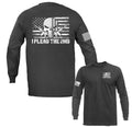 I Plead 2nd Amendment Constitution Patriotic Gun US Flag Long Sleeve T-Shirt