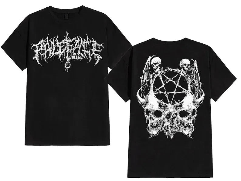 Paleface Swiss Band Tee Pentagram The Wilted Tour 2026 T Shirt Unisex
